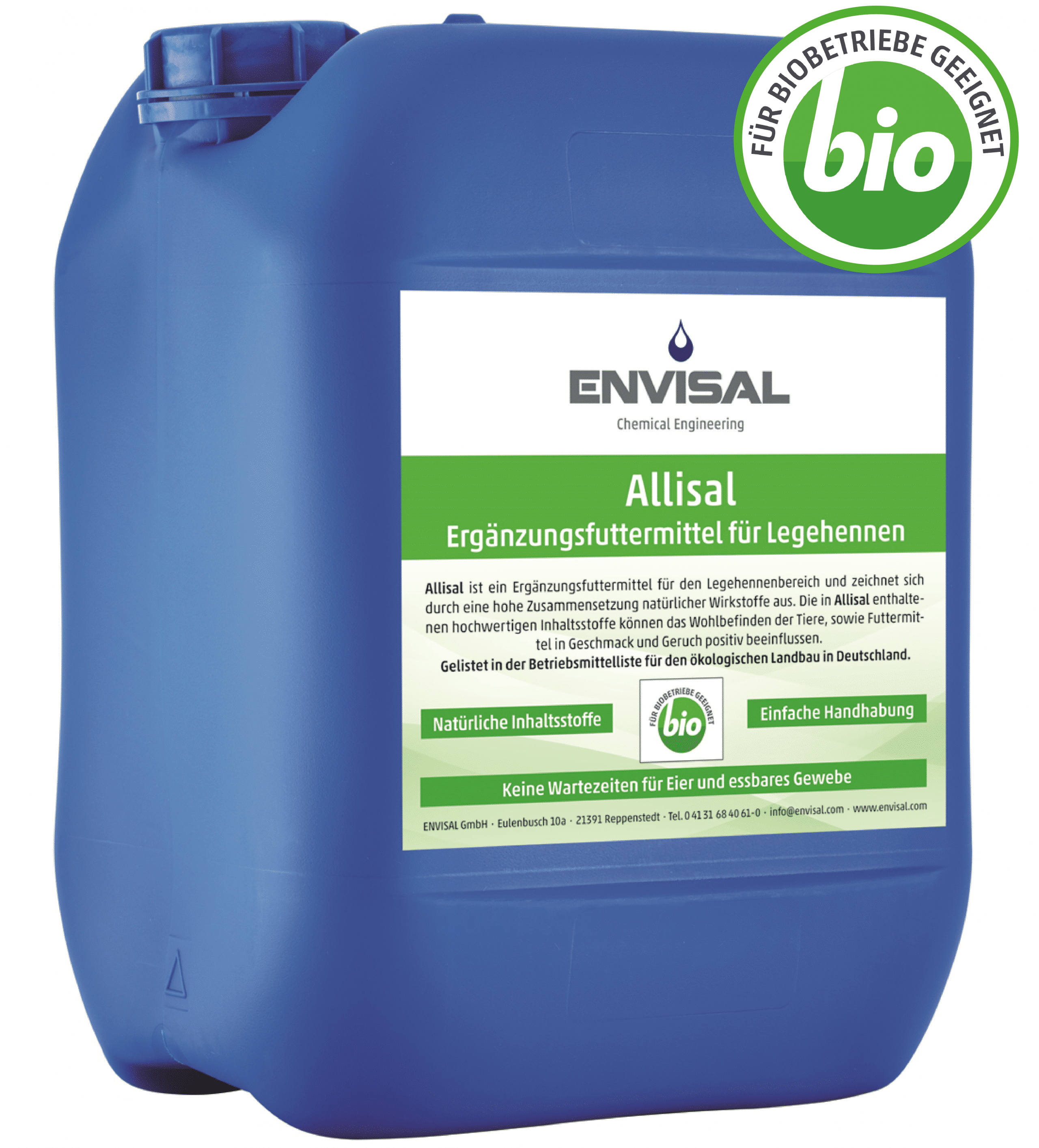 Ergänzungsfuttermittel Legehennen Rote Vogelmilbe BIO