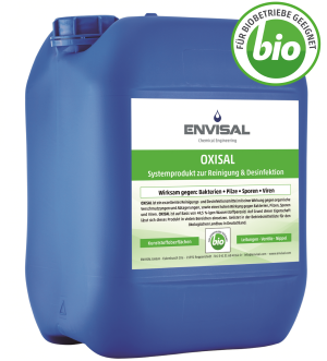 Systemprodukt mit Wasserstoffperoxid gegen den Biofilm in Trinkwassersystemen und Tränkeleitungen