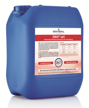 kanister desinfektion vet